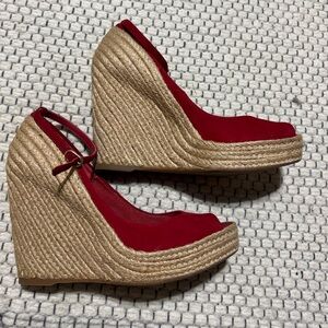 Red Jean-Michel Cazabat Wedges